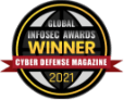  2021 Global InfoSec Awards Winner badge from Cyber Defense Magazine for excellence in Adaptive Managed xDR.
