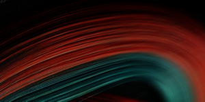 Abstract image featuring dynamic, swirling red and teal lines against a dark background, reminiscent of the intricate flow of data streams in advanced SecOps environments.