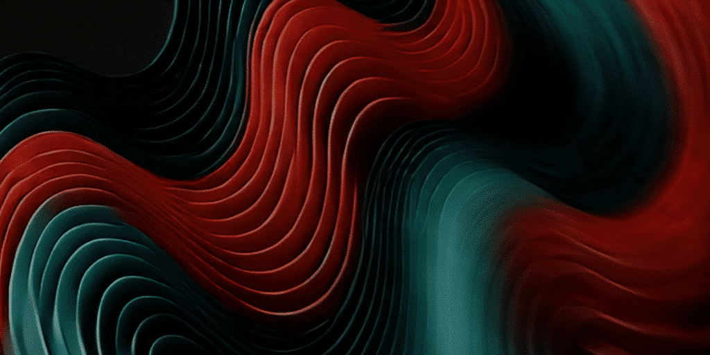 Abstract cybersecurity MXDR shapes