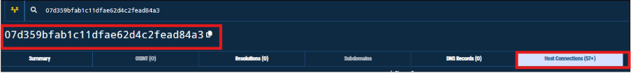 A user interface displays a long alphanumeric code highlighted in red, with a button labeled "Hot Corrections (5+)" highlighted in blue on the right.