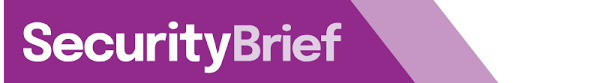 SecurityBrief logo with white and light purple text on a purple and light purple geometric background, reflecting a unified security focus with CyberProof Reveal360 innovation.